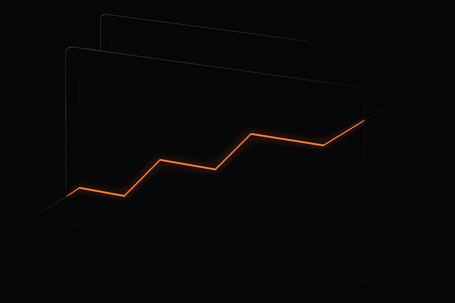 Ember correlating incident telemetry across console panels, an ember-orange signal resolving from noise to a ranked path